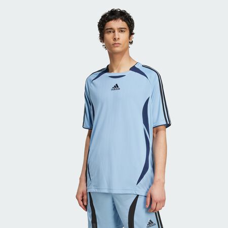 ADIDAS ORIGINALS Teamgeist Adicolor Tee Ash Blue / Black MEN