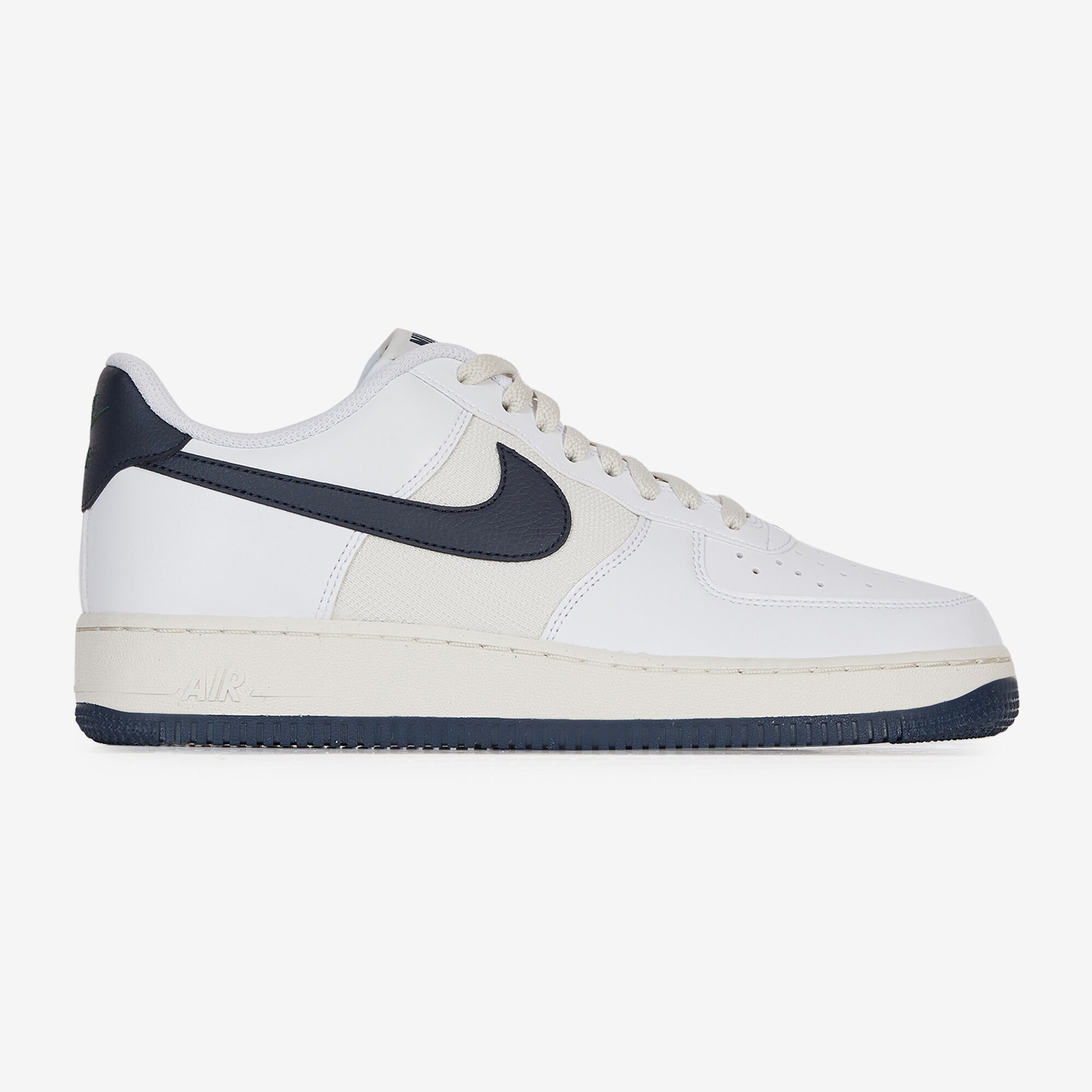 Nike air force 1 mens white with black swoosh 2025