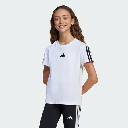 Essentials Tee Kids : White / Black