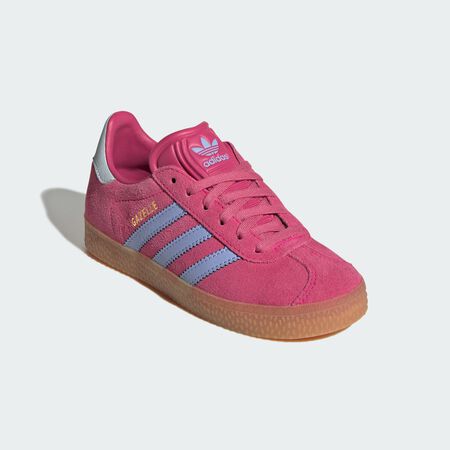 ADIDAS ORIGINALS Gazelle Shoes Shock Pink / Blue Spark / Halo Blue BABIES
