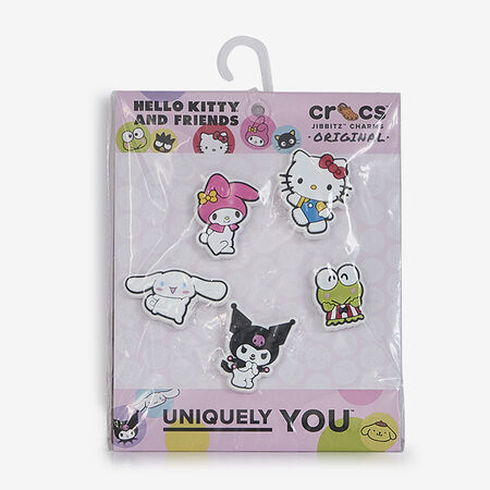 CROCS JIBBITZ HELLO KITTY 5PC MULTICOLORE MIXTE