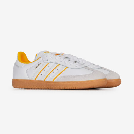 ADIDAS ORIGINALS samba SAMBA OG WHITE/YELLOW JUNIOR