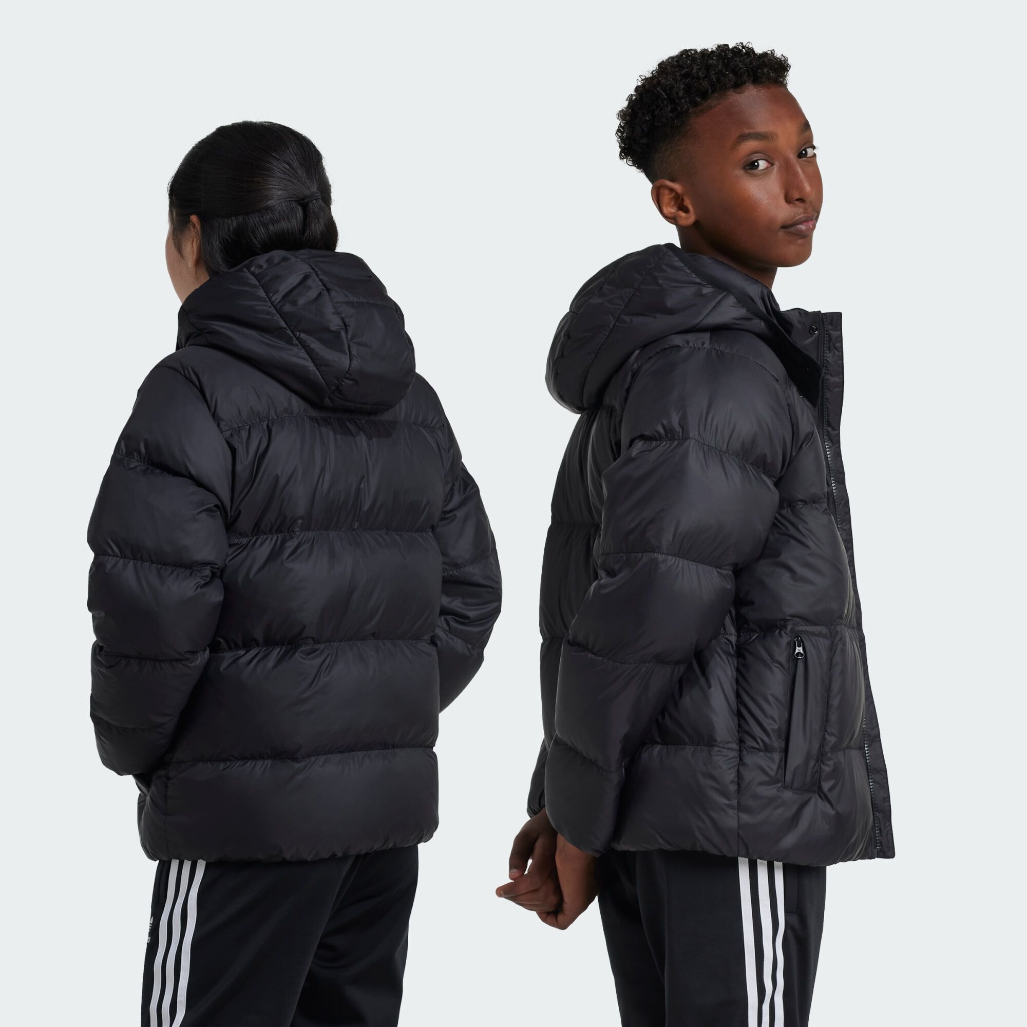 ADIDAS ORIGINALS Adicolor Down Jacket Kids Black JACKETS KIDS Courir