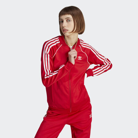ADIDAS ORIGINALS Adicolor Classics SST Track Top Better Scarlet WOMEN