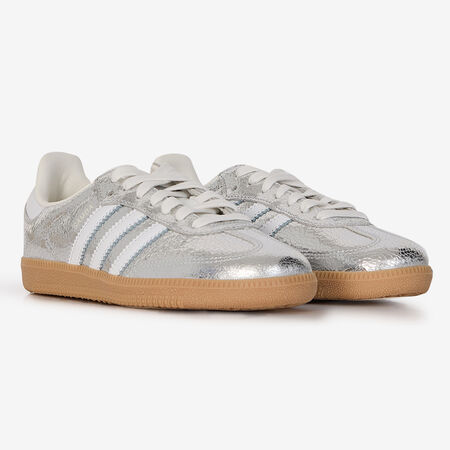 ADIDAS ORIGINALS samba SAMBA OG SILVER WOMEN