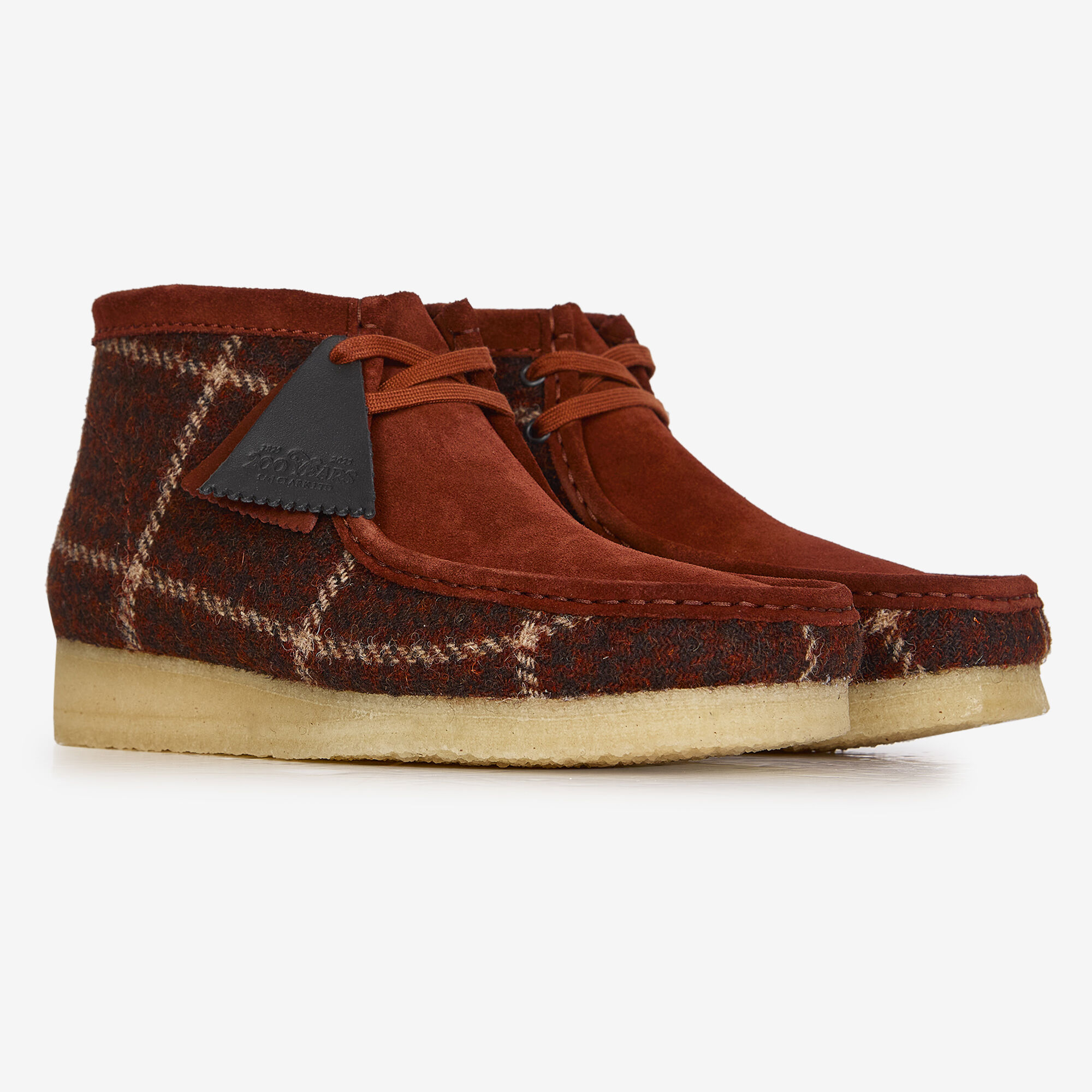 Wallabee Bt Harris Tweed - vue 2