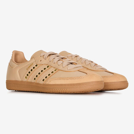 ADIDAS ORIGINALS samba SAMBA OG STUDS BEIGE WOMEN