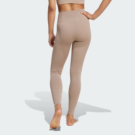 ADIDAS PERFORMANCE All Me 7/8 Leggings Chalky Brown / Chalky Brown WOMEN