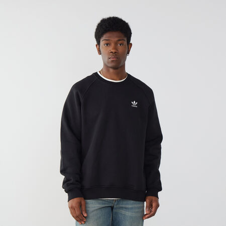 ADIDAS ORIGINALS SWEAT CREW ESSENTIAL TREFOIL BLACK/WHITE MEN