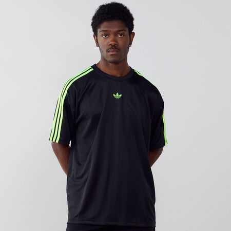 ADIDAS ORIGINALS JERSEY TREFOIL BLACK/GREEN MEN