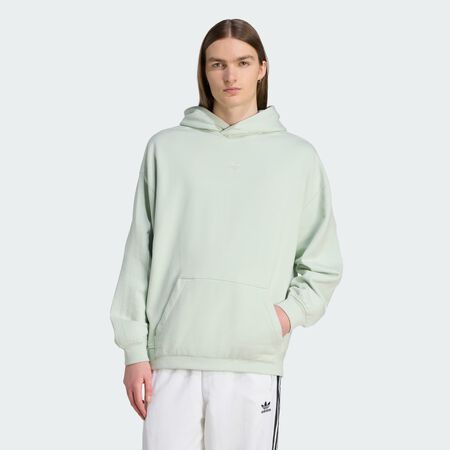 ADIDAS ORIGINALS Premium Essentials Hoodie Linen Green MEN
