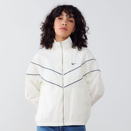 NIKE JACKET TRACKSUIT FZ ECRU/NOIR FEMME
