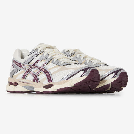 ASICS gel-cumulus GEL-CUMULUS 16 WHITE/BURGUNDY WOMEN
