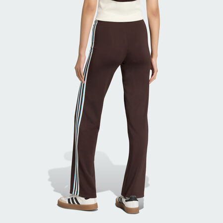 ADIDAS ORIGINALS PANTALON AMPLE &Agrave; JAMBES DROITES Aurora Coffee FEMME