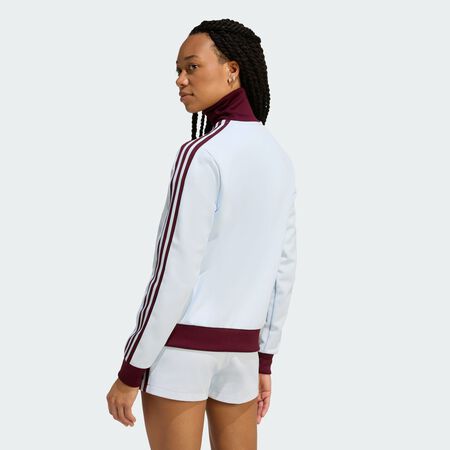 ADIDAS ORIGINALS JACKET FZ CLASSIC BLUE/BURGUNDY WOMEN