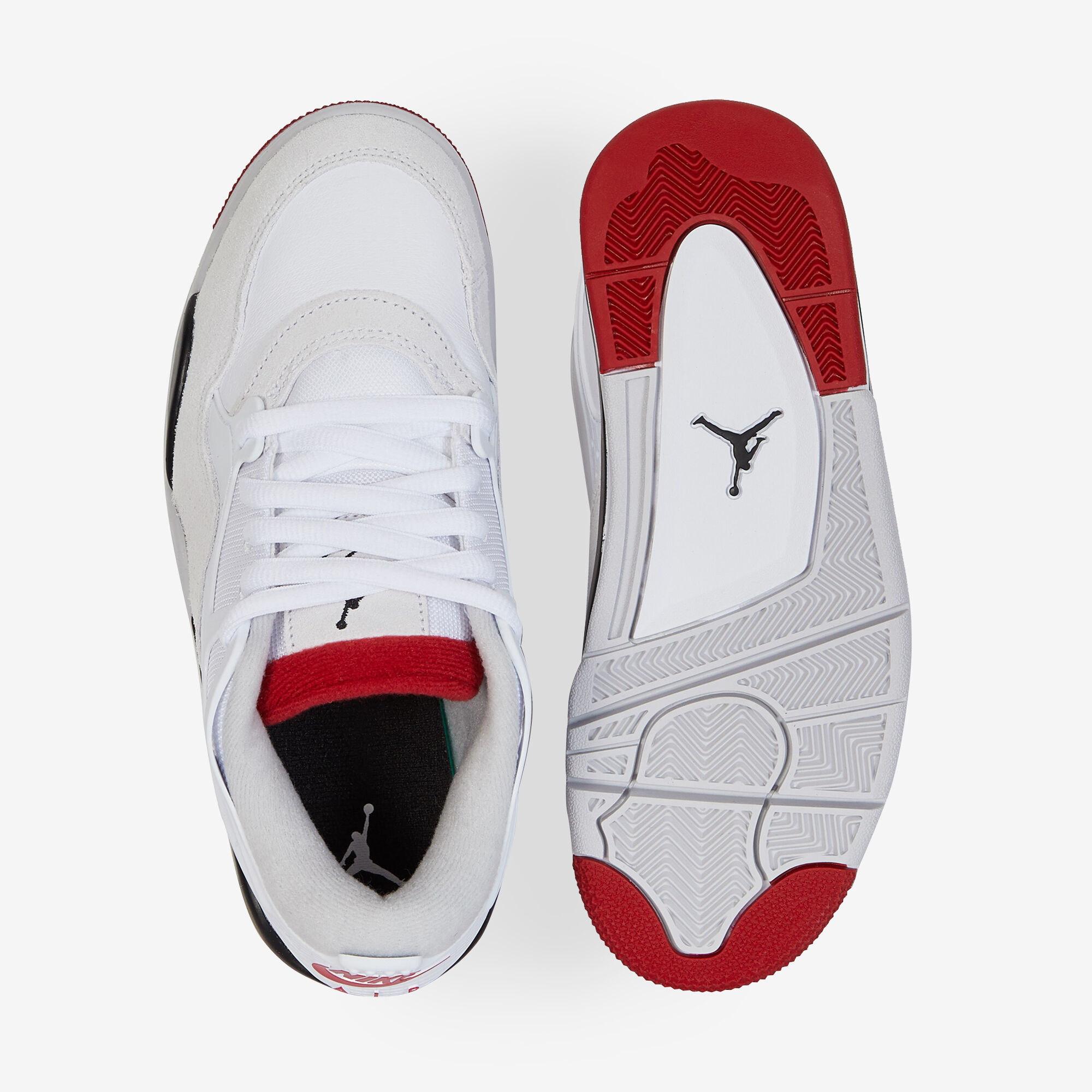 Jordan 4 Rm  Blanc/noir