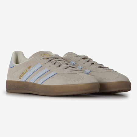 ADIDAS ORIGINALS gazelle GAZELLE INDOOR BEIGE/BLUE WOMEN