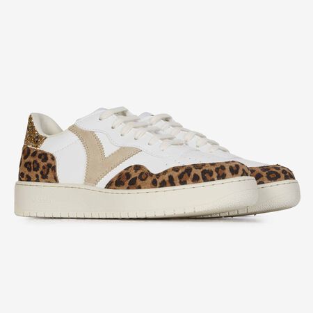 VICTORIA MADRID CHEETAH WHITE/BEIGE WOMEN