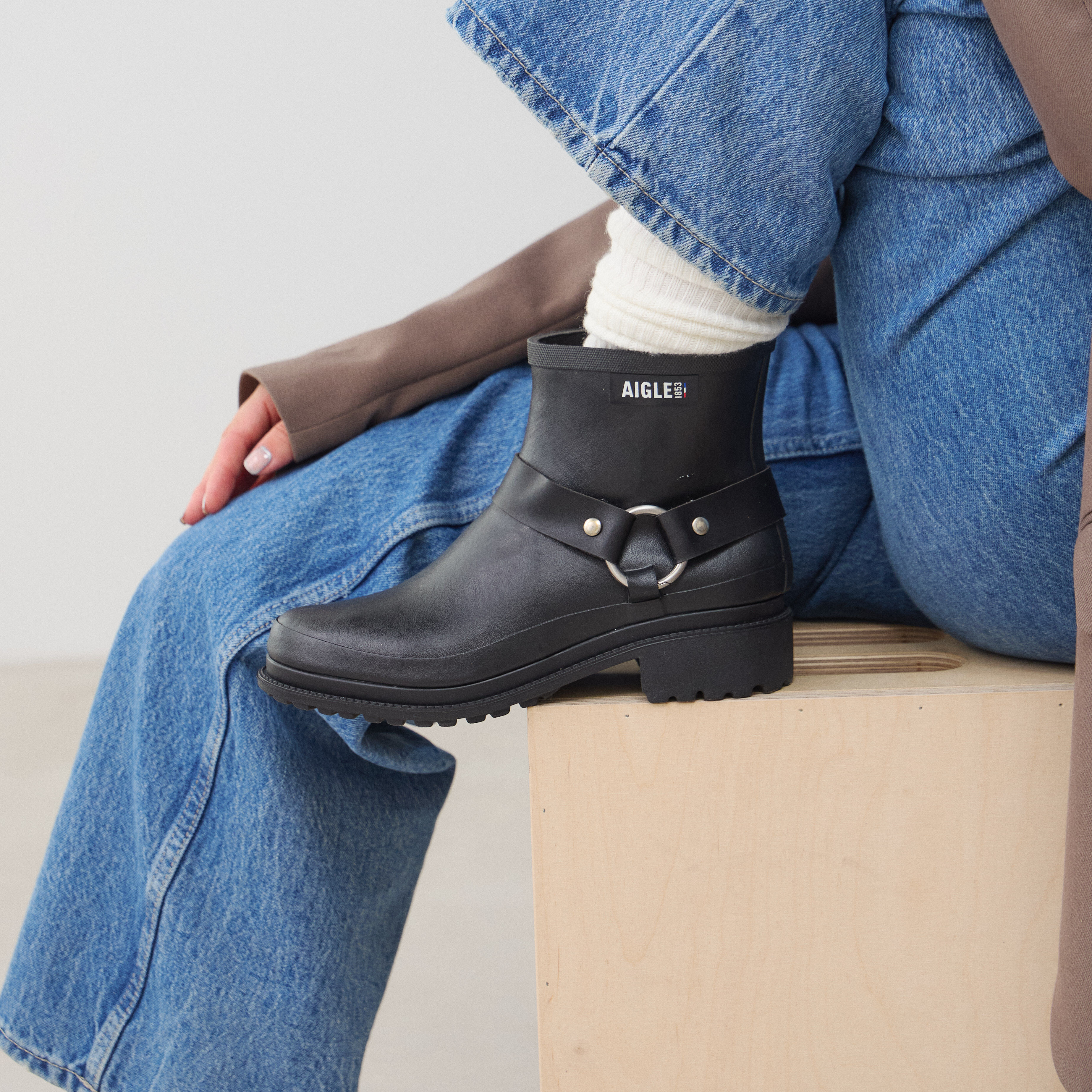 AIGLE AIGLE MACADAMES BLACK - SNEAKERS WOMEN | Courir.com