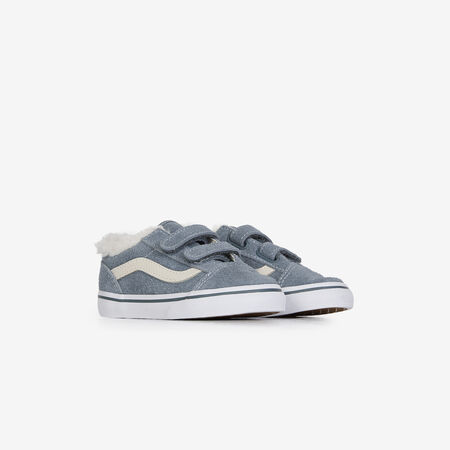 VANS old skool OLD SKOOL V SHERPA BLUE/BEIGE BABIES