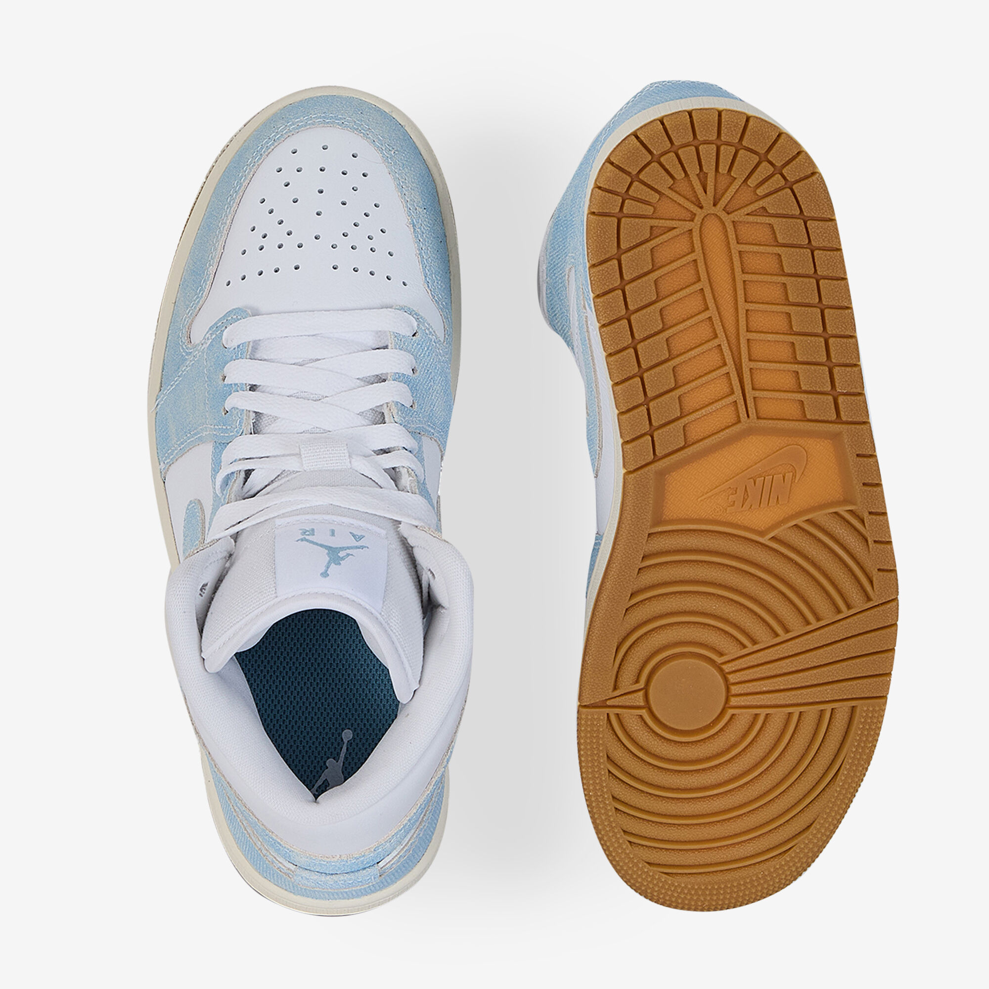 Air Jordan 1 Mid Se  Blanc/bleu
