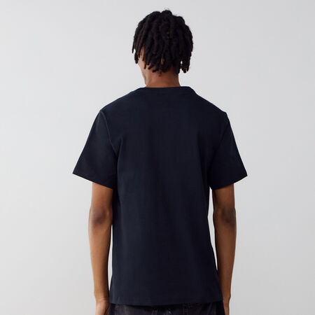 CONVERSE TEE SHIRT STAR CHEVRON EMBROIDERED NOIR HOMME