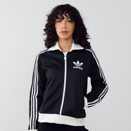 ADIDAS ORIGINALS JACKET FZ ADICOLOR CLASSICS BLACK/WHITE WOMEN