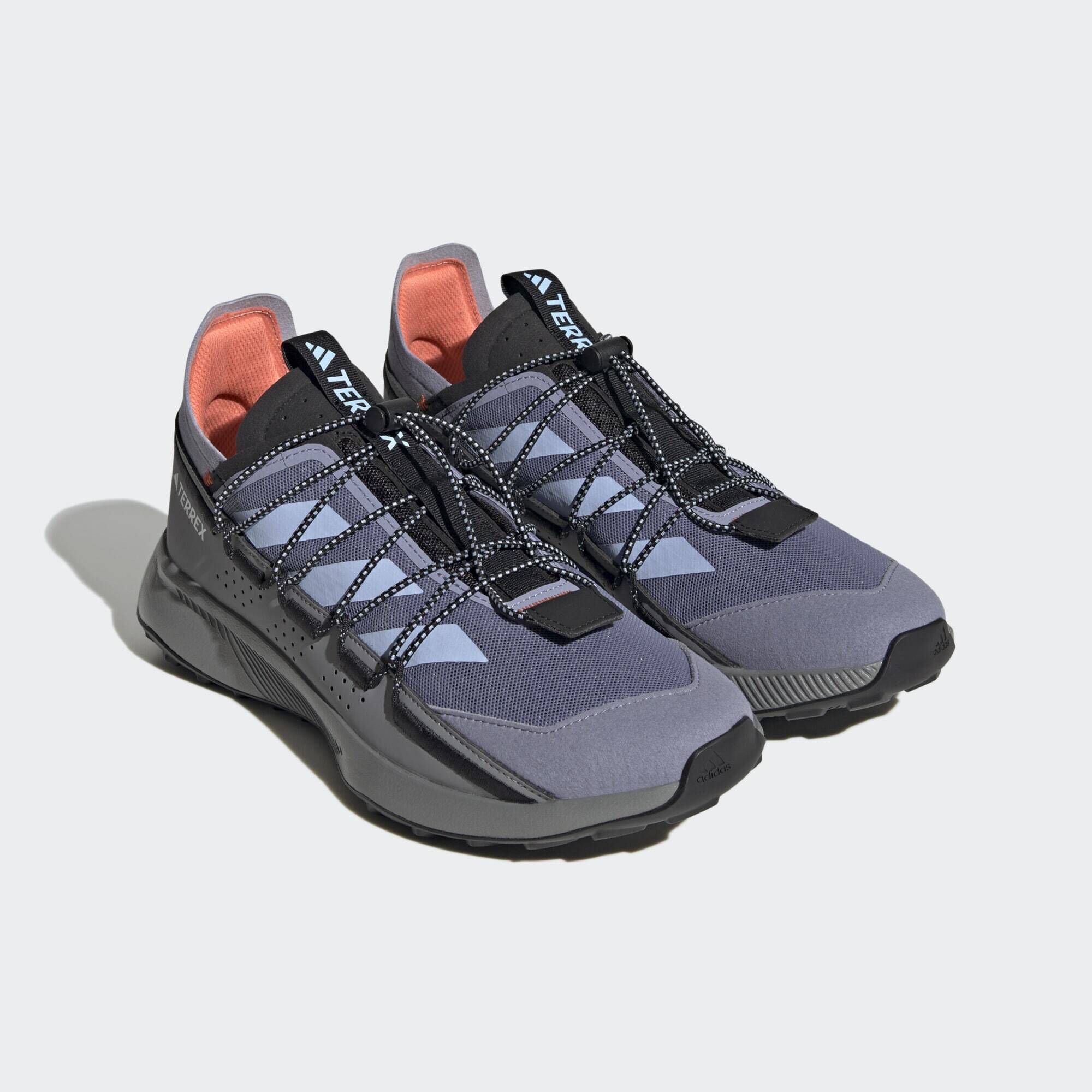 ADIDAS ORIGINALS TERREX VOYAGER 21 TRAVEL SHOES Silver Violet Blue