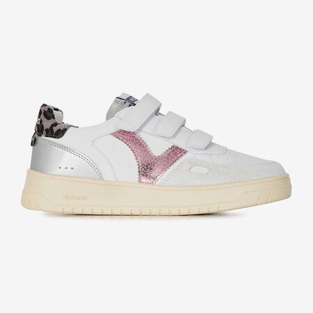 VICTORIA SEUL VELCRO WHITE/PINK WOMEN