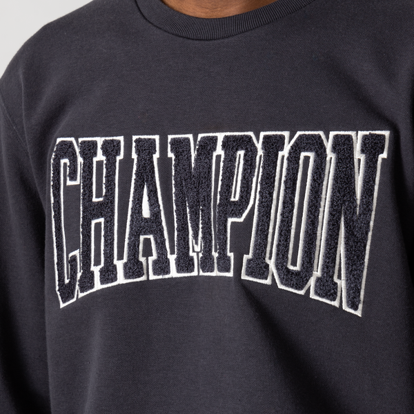 Champion sweater black and white 90 best sale