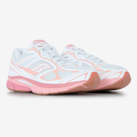 SAUCONY PROGRID GUIDE 7 BLANC/ROSE HOMME