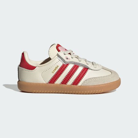 ADIDAS ORIGINALS samba SAMBA OG EL VALENTINE BEIGE/ROUGE B&Eacute;B&Eacute;
