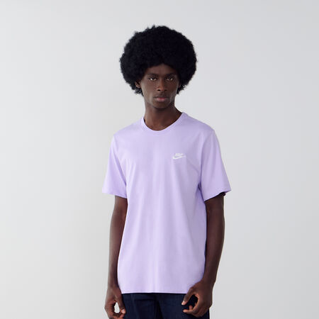 NIKE TEE SHIRT CLUB PURPLE/WHITE MEN