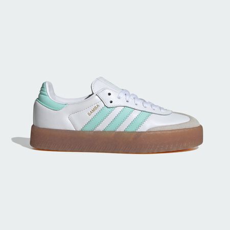 Chaussure Sambae Enfants : Cloud White / Clear Mint / Gold Metallic