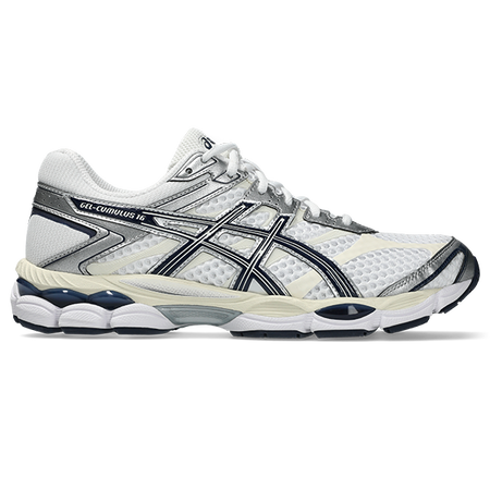 ASICS gel-cumulus GEL-CUMULUS 16 WHITE/NAVY BLUE WOMEN