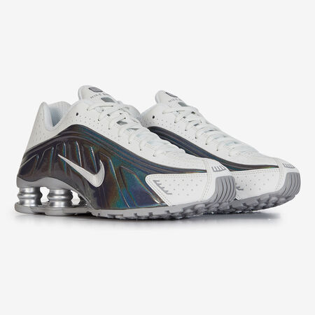 NIKE shox SHOX R4 SILVER WOMEN