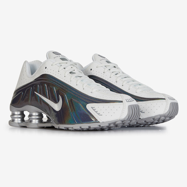 NIKE SHOX R4 SILVER SNEAKERS WOMEN - Main Image