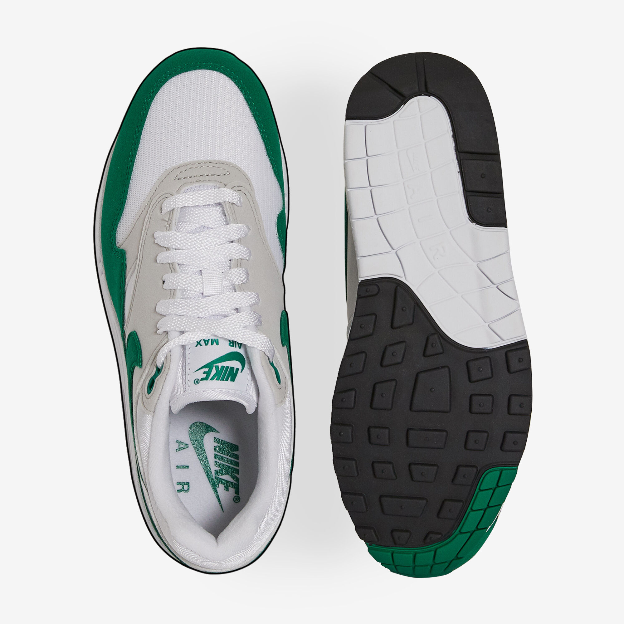 Air Max 1  Blanc/vert