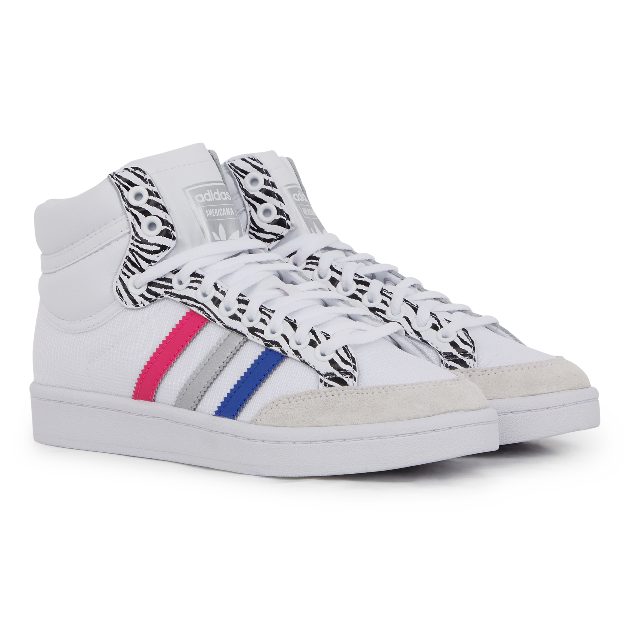 Adidas originals - Americana hi Blanc Blanc | Courir