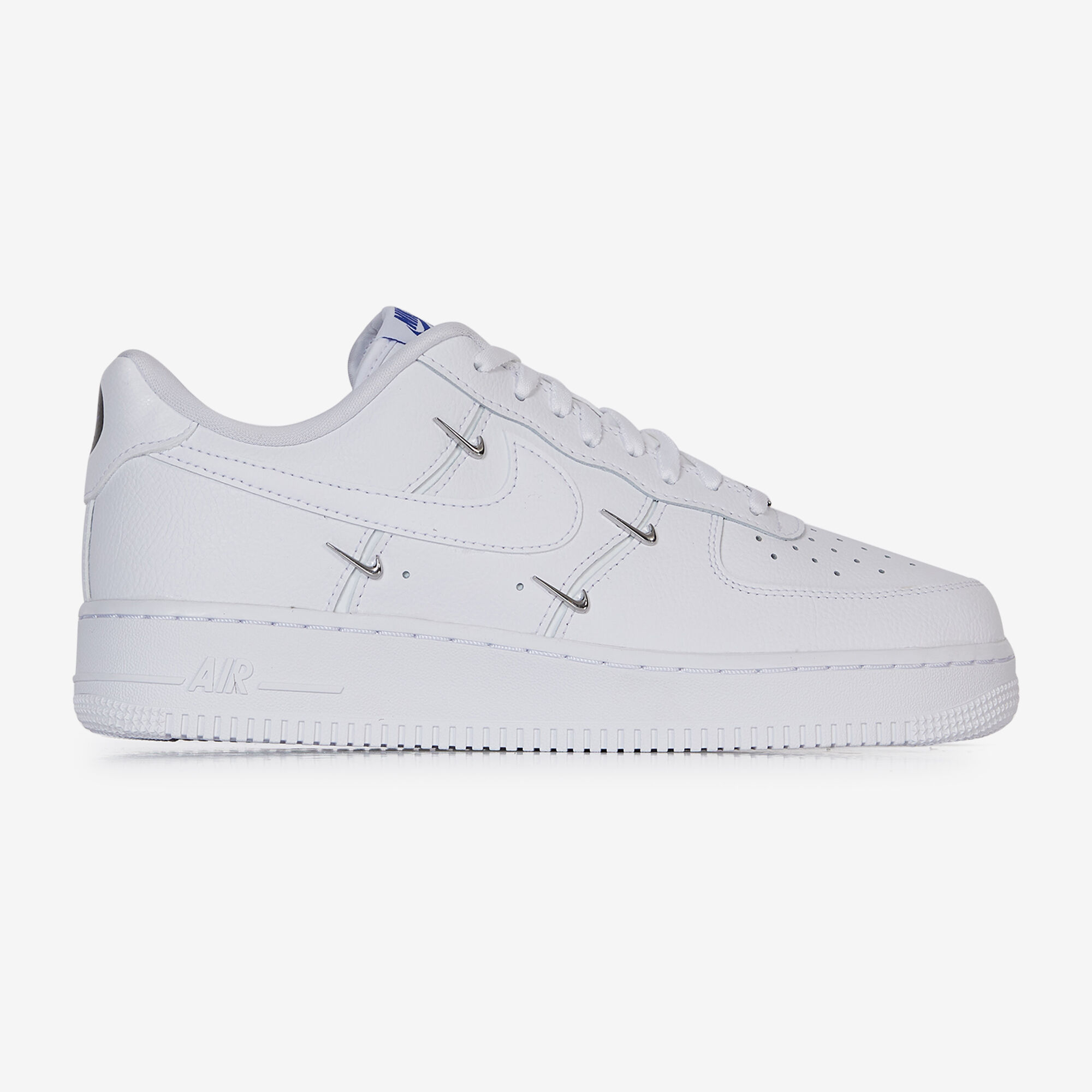 NIKE AIR FORCE 1 LOW SNEAKERS HOMME BLANC LACETS Courir