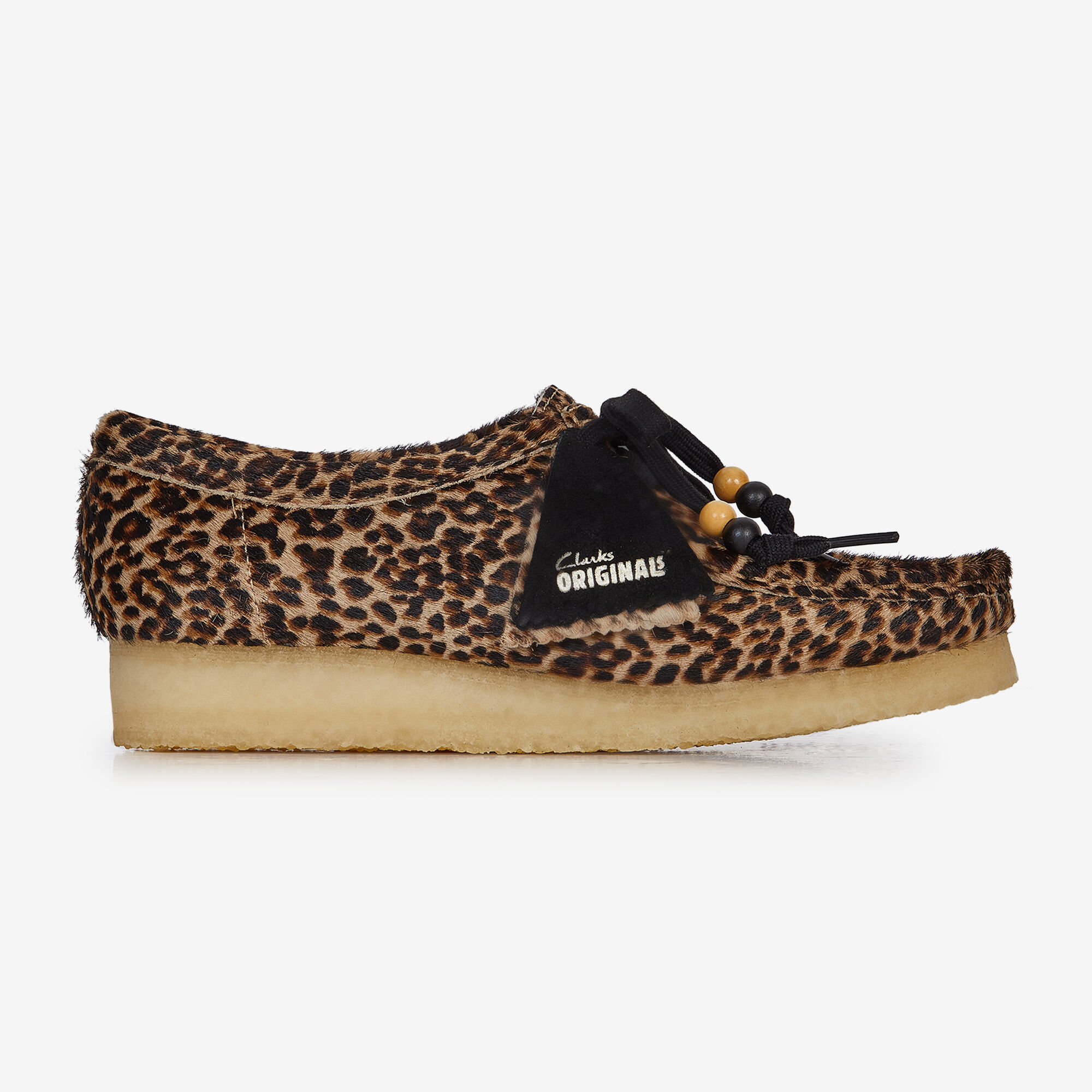 Leopard print wallabees discount