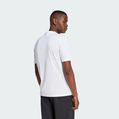 ADIDAS SPORTSWEAR Essentials Big Logo Tee White / Black MEN