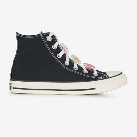 CONVERSE CHUCK TAYLOR HI NOIR/BLANC FEMME