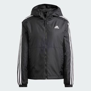 ESSENTIALS 3-STRIPES INSULATED HOODED JACKET