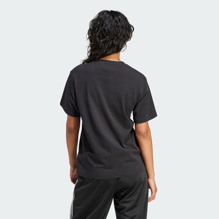 ADIDAS ORIGINALS Trefoil Regular Tee Black WOMEN