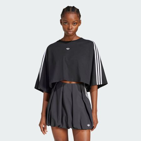 ADIDAS ORIGINALS T-shirt boxy oversize Adilenium Season 3 Black FEMME