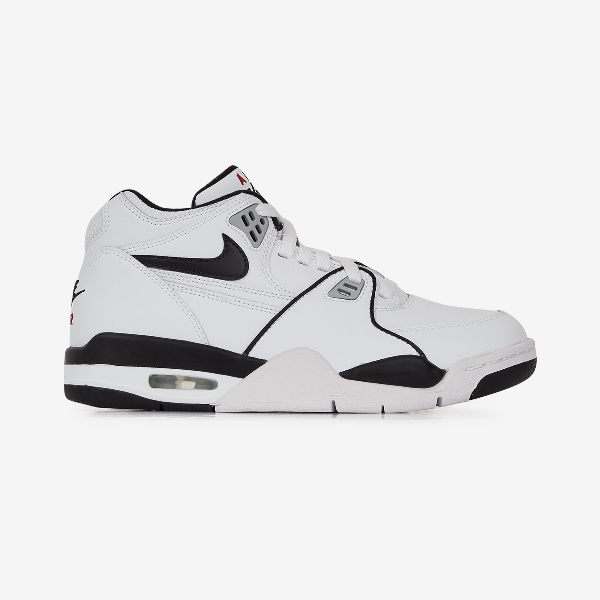 NIKE AIR FLIGHT 89 WHITE BLACK SNEAKERS KIDS Courir