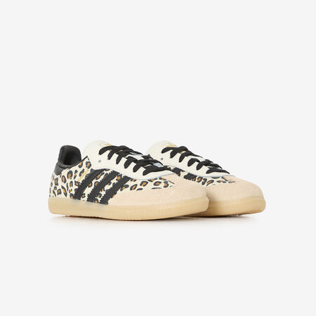 ADIDAS ORIGINALS samba SAMBA OG LEOPARD BEIGE/BLACK TODDLERS