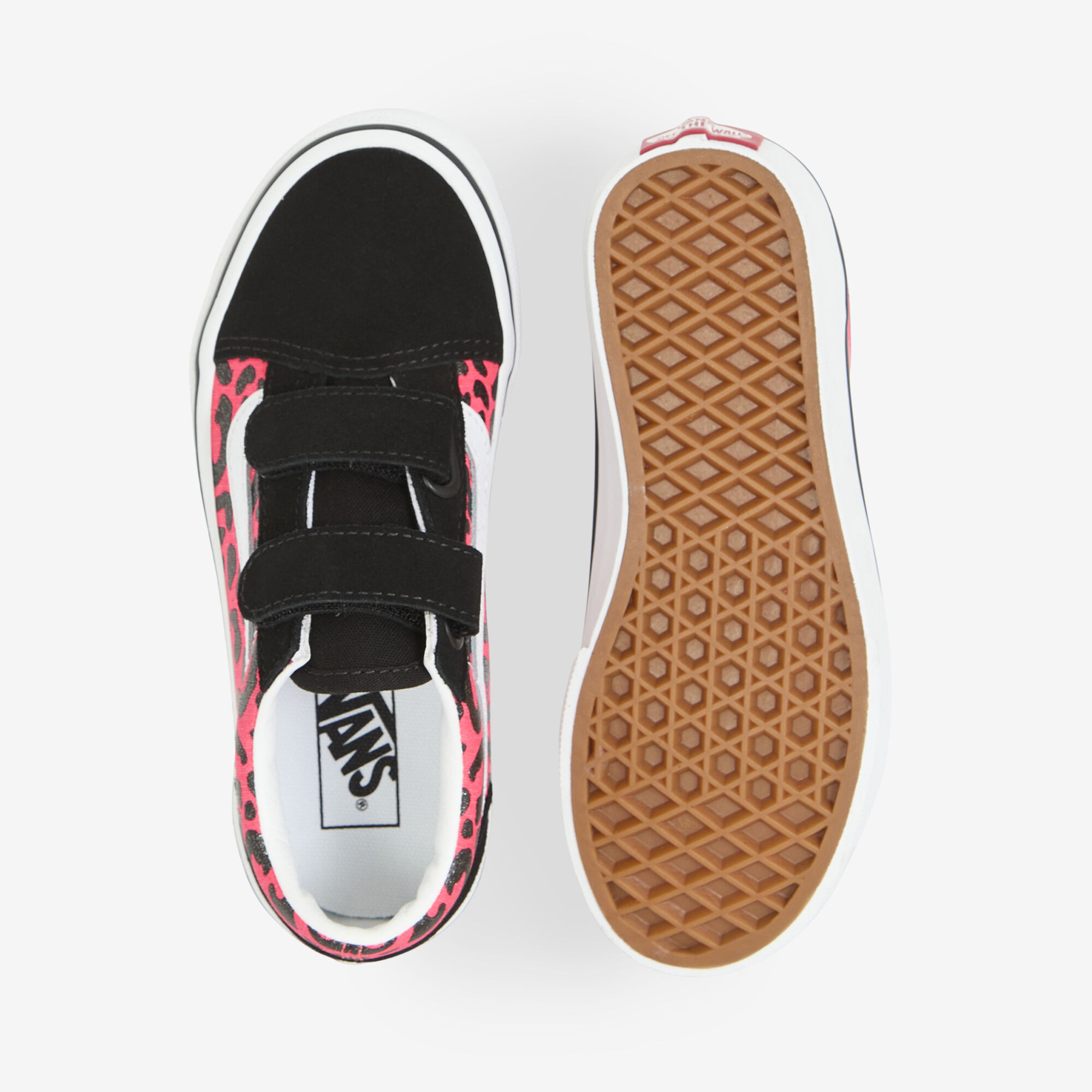 Baskets basses enfant Vans Old Skool V GLITTER LEOPARD Diva - vue 4
