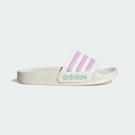 ADIDAS SPORTSWEAR SANDALE DE DOUCHE ADILETTE Off White / Bliss Lilac / Halo Mint CADET